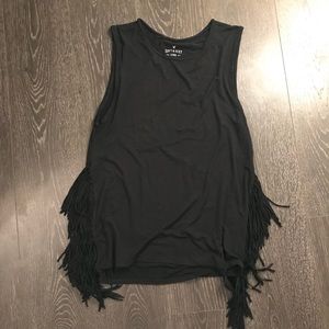 Fringed tank top